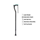 L07-Walking-Stick-(Soft-Top-Handle)-Black-3