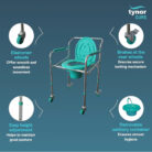 L17-Commode-Chair-With-Wheels-2