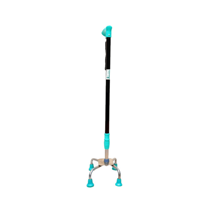 Walking-Stick-Quadripod-Aluminium