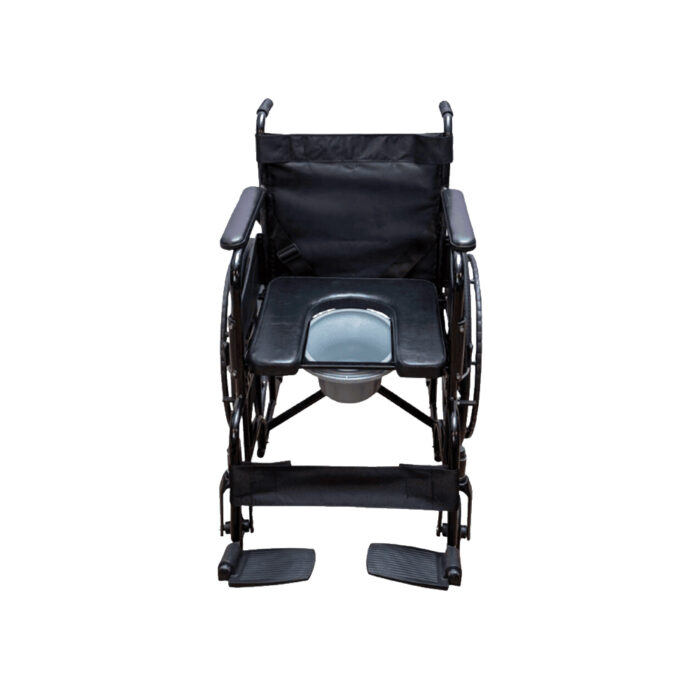 Wheelchair-with-U-cut-Commode Wheelchair-with-U-cut-Commode