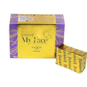 My Face Natural Face Bathing Bar, Daily Self Facial, Anti-Ageing, No Artificial Colours, Handmade 30 gm