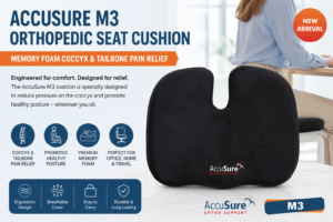 AccuSure M3 Orthopedic Seat Cushion