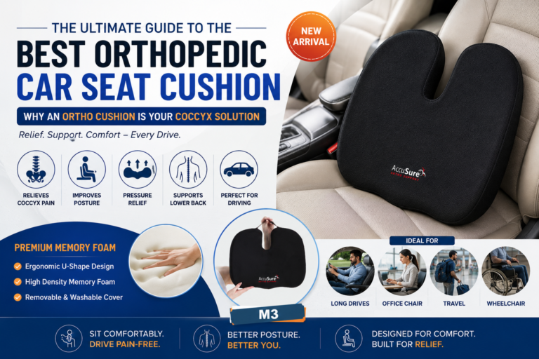 The Ultimate Guide to the Best Orthopedic Car Seat Cushion: Why an Ortho Cushion Is Your Coccyx Solution
