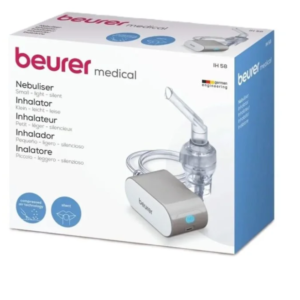 Beurer IH58 nebuliser, short inhalation time, easy to carry, storage box, compressed air technology, 3 years warranty by Beurer